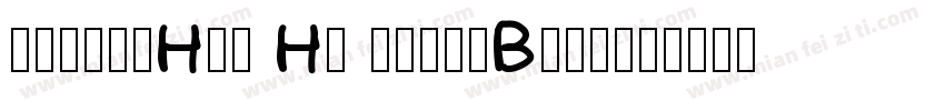 MStiffHei HK UltraBold字体转换